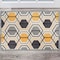 World Rug Gallery Contemporary Geometric Stripe Non-Slip Area Rug 2' x 3' Yellow 511YELLOW2X3 - alternate 1